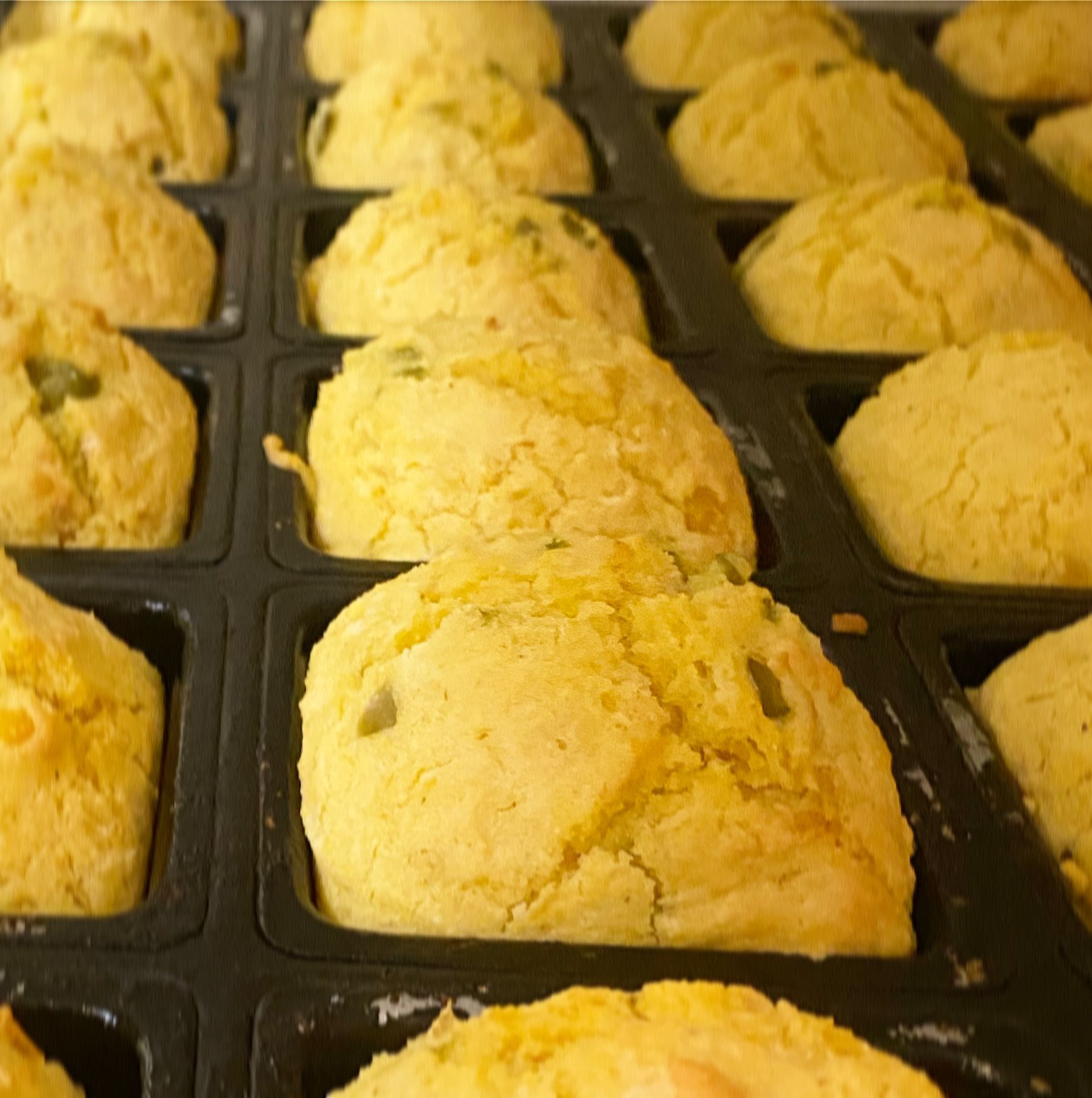 Jalapeno Cornbread Muffins